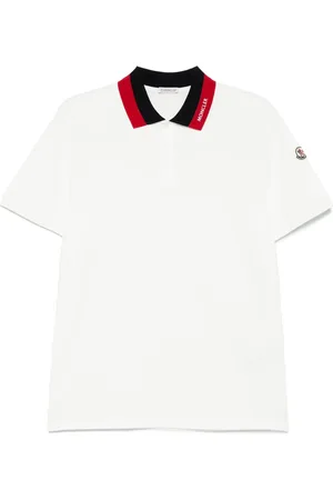 Moncler Polo con logo bordado
