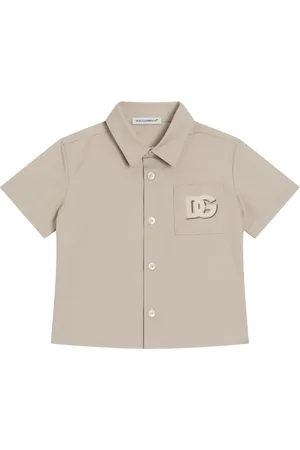 Dolce & Gabbana Camisa con bordado DG