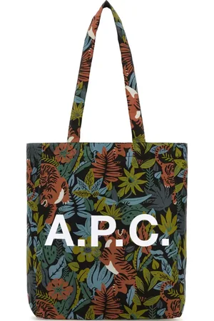 A.P.C. Bolso shopper Lou estampado