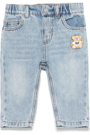 Moschino Vaqueros con motivo Teddy Bear