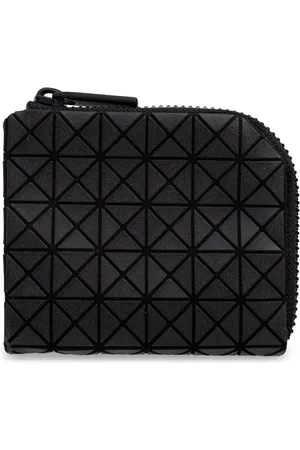 Issey Miyake Cartera con motivo geométrico