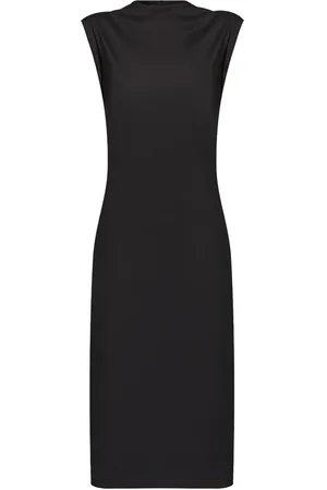 Issey Miyake Vestido midi sin mangas