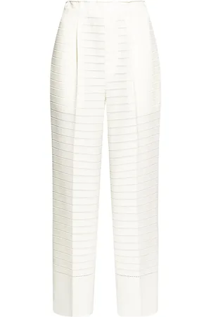 Issey Miyake Pantalones de talle alto