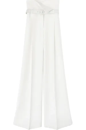 ERMANNO SCERVINO Pantalones palazzo con cinturón