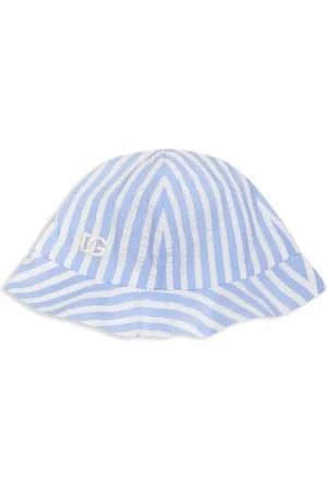 Dolce & Gabbana Sombrero de pescador con logo bordado