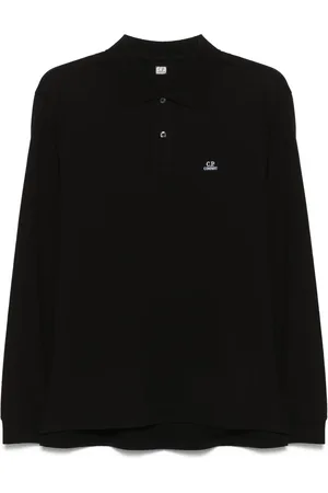 C.P. Company Polo con parche del logo