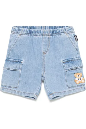 Moschino Pantalones cortos con bordado Teddy Bear