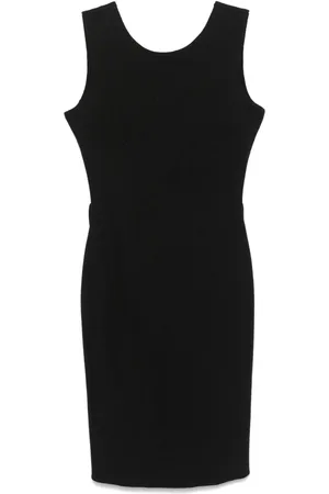 Gucci Vestido midi de lana 2000