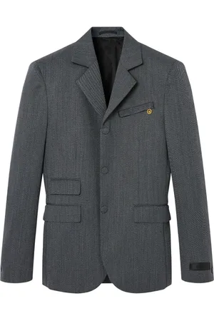 VERSACE Blazer de lana con botones