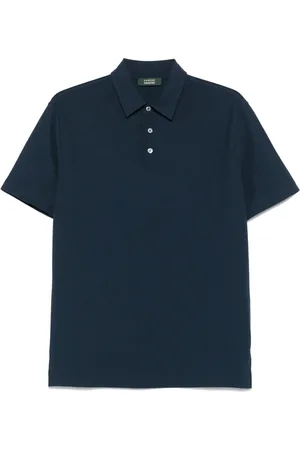 ZANONE Polo de manga corta de algodón