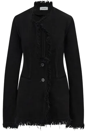 Salvatore Ferragamo Blazer con flecos