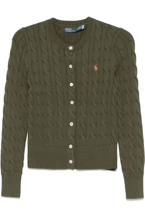Ralph Lauren Cárdigan con bordado Polo Pony