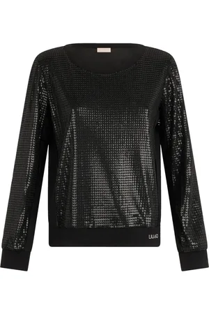 Liu Jo Sudadera con apliques de lentejuelas