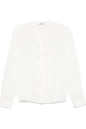 Dorothee Schumacher Camisa con ribete con volantes