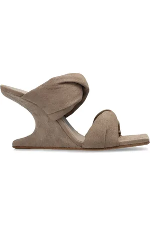 Rick Owens Sandalias con puntera cuadrada