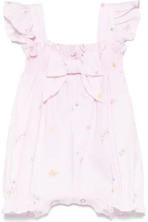 Lapin House Pelele corto con estampado floral