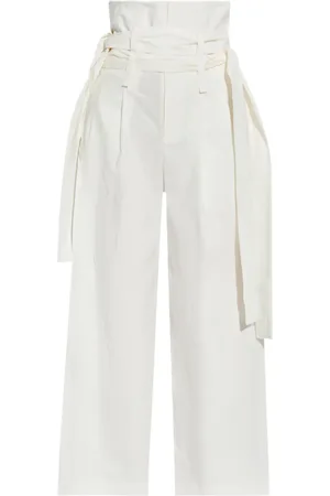 Issey Miyake Pantalones de talle alto