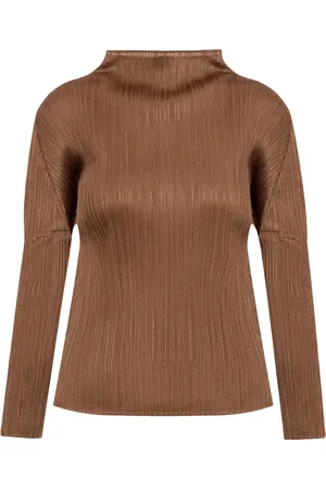 PLEATS PLEASE ISSEY MIYAKE Top con pliegues