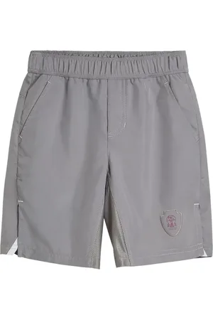 Brunello Cucinelli Bermudas con parche del logo