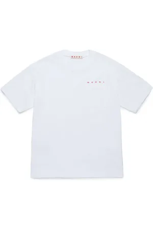 Marni Camiseta con logo estampado