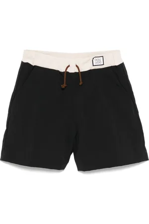 DOUUOD KIDS Bermudas con parche del logo