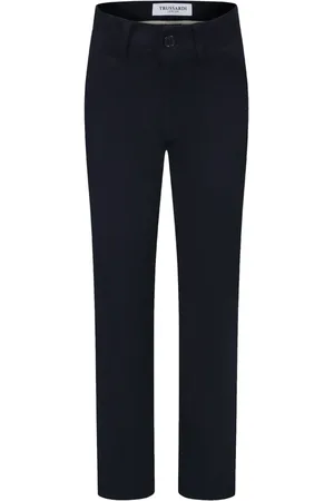 Trussardi Pantalones rectos con pinzas