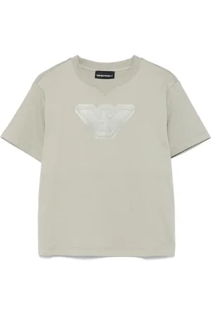 Emporio Armani Camiseta con sello del logo