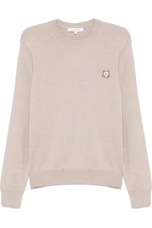 Maison Kitsuné Jersey con parche Bold Fox Head