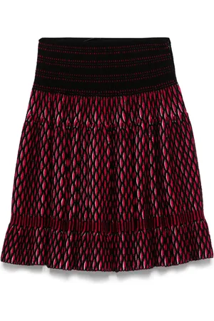 Alaïa Minifalda con motivo en jacquard 2000