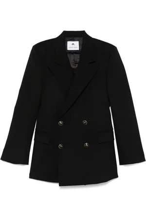 Marine Serre Blazer con solapas