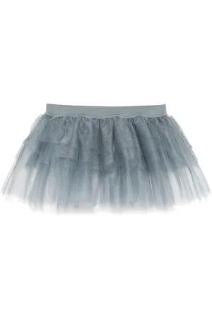 DOUUOD KIDS Falda con tutú de malla