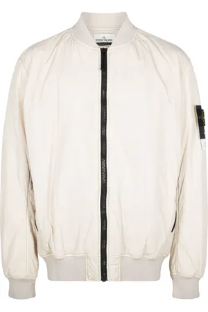 Stone Island Chaqueta bómber con parche Compass