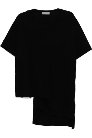 YOHJI YAMAMOTO Camiseta asimétrica