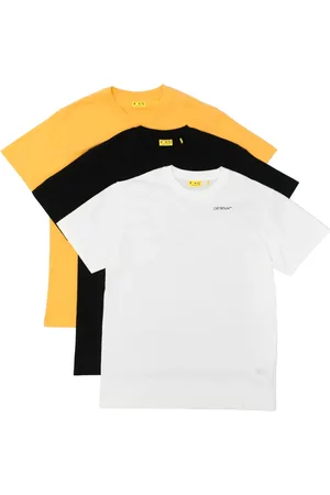 OFF-WHITE Pack de tres camisetas con logo estampado