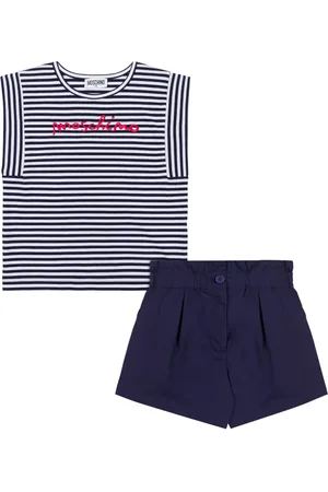 Moschino Set de bermudas con parche del logo