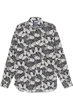 BARBA Camisa con estampado floral