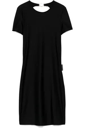 Marine Serre Vestido corto con espalda abierta
