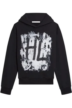 Helmut Lang Sudadera con capucha y estampado gráfico