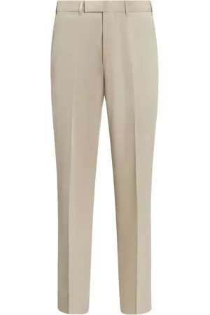 Ermenegildo Zegna Pantalones Centoventimila de algodón y lana