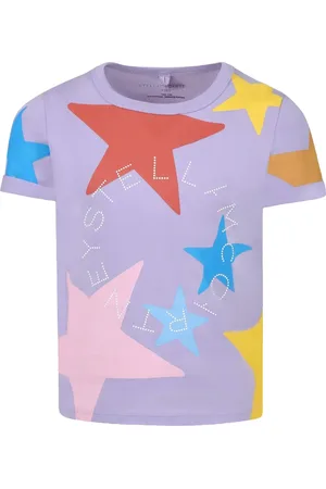 Stella McCartney Camiseta con estrella estampada