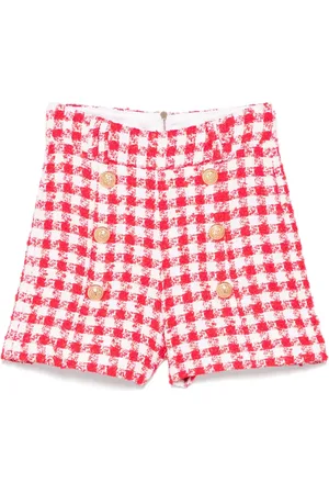 Balmain Bermudas a cuadros gingham