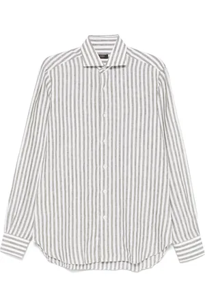 BARBA Camisa a rayas