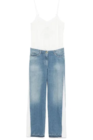 Elisabetta Franchi Mono largo en trompe-l
