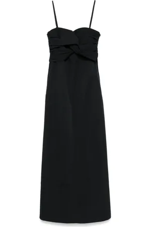 Jil Sander Vestido largo con detalle retorcido