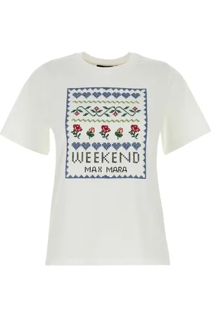 Max Mara Camiseta White Cabina
