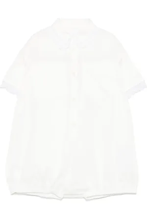 DOUUOD KIDS Mono corto con ribete de encaje