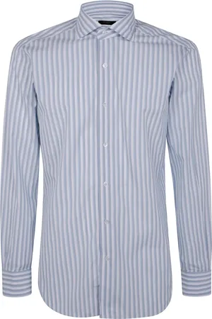 BARBA Camisa a rayas