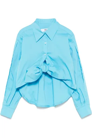 Msgm Camisa con logo estampado