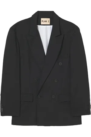 Plan C Blazer con doble botonadura