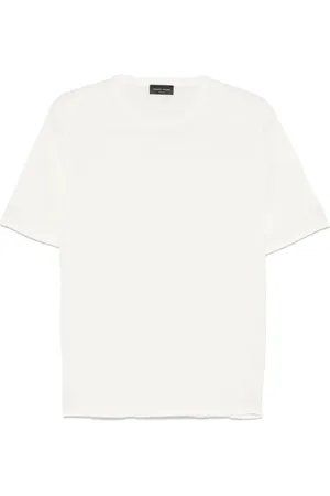 Roberto Collina Camiseta de manga corta de lino